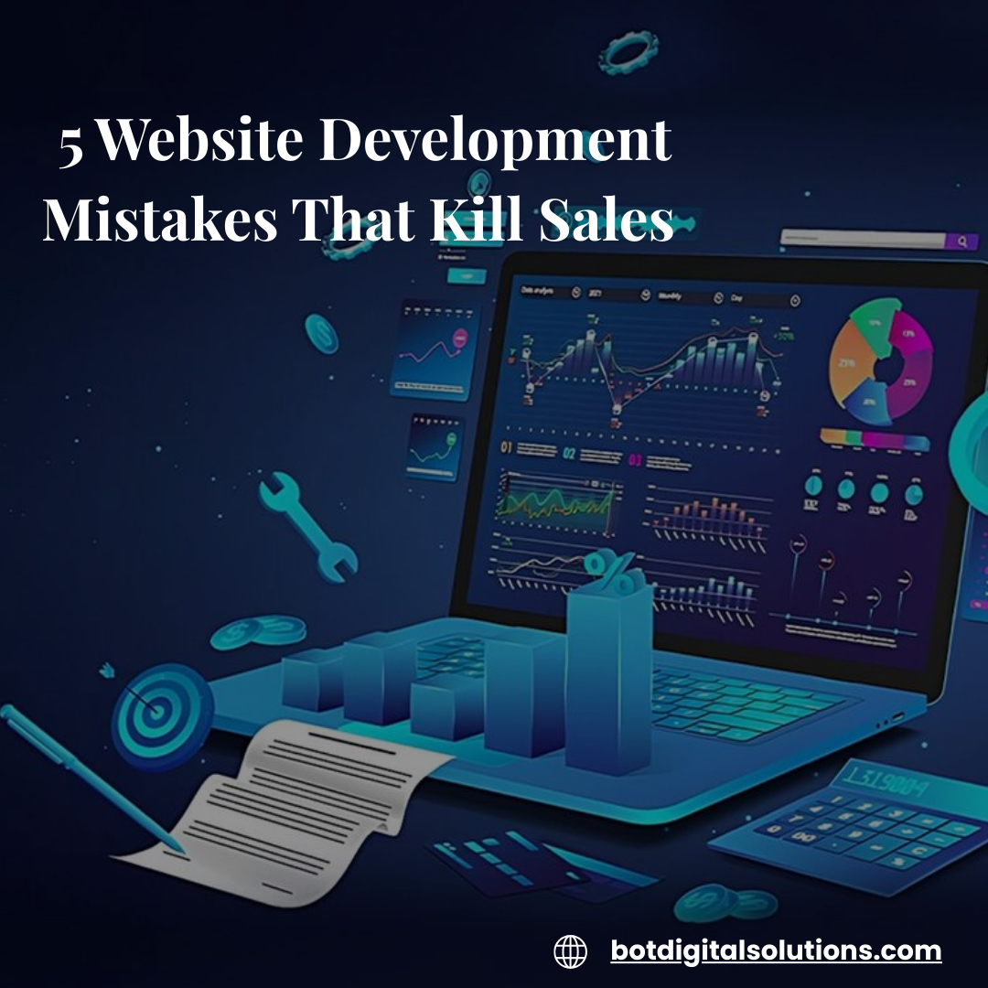 5 Website Development Mistakes That Kill Sales (And How to Avoid Them)