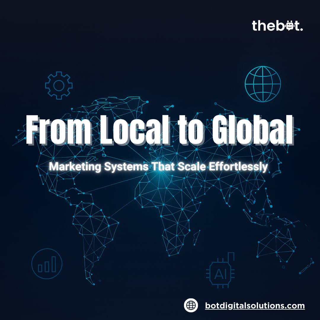 From Local to Global: AI-Driven Marketing Systems That Scale Effortlessly