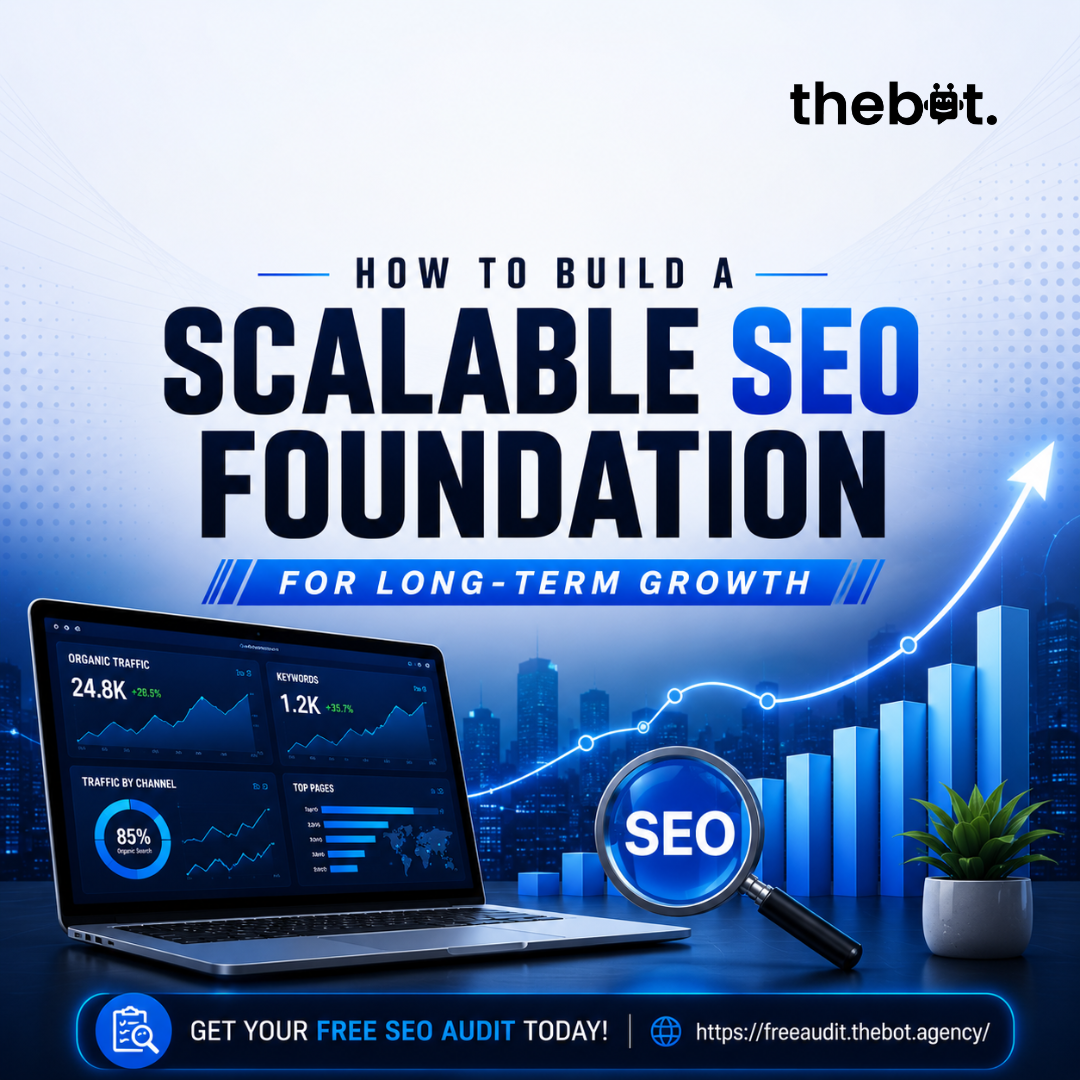 How to Build a Scalable SEO Foundation for Long-Term Growth | The Bot Agency