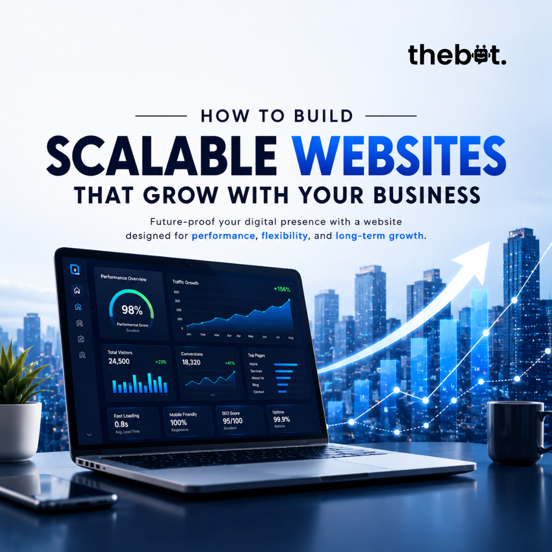 How to Build Scalable Websites That Grow With Your Business | The Bot Agency