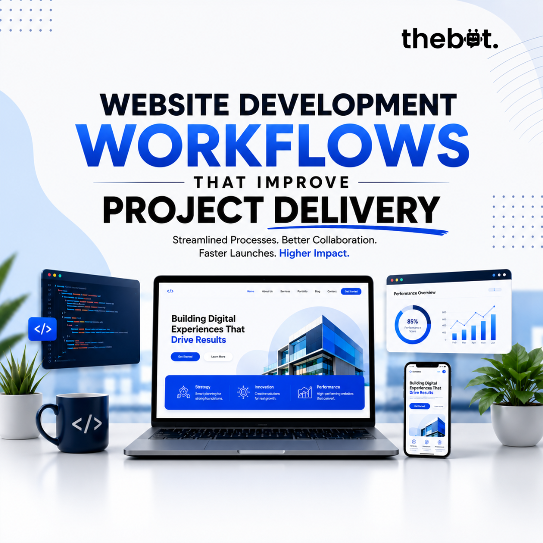 Website Development Workflows That Improve Project Delivery | The Bot Agency