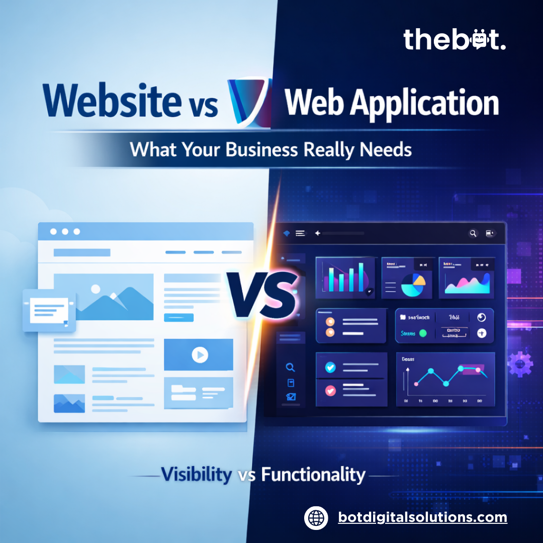 Website vs Web Application: Key Differences & What Your Business Needs
